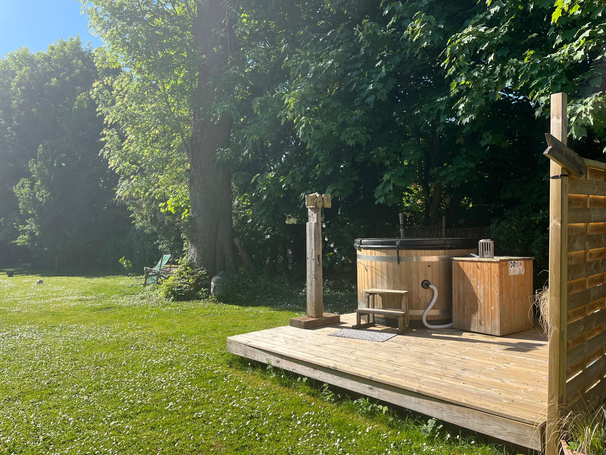 Bain nordique plein air Île des Possibles — cercle de femmes
