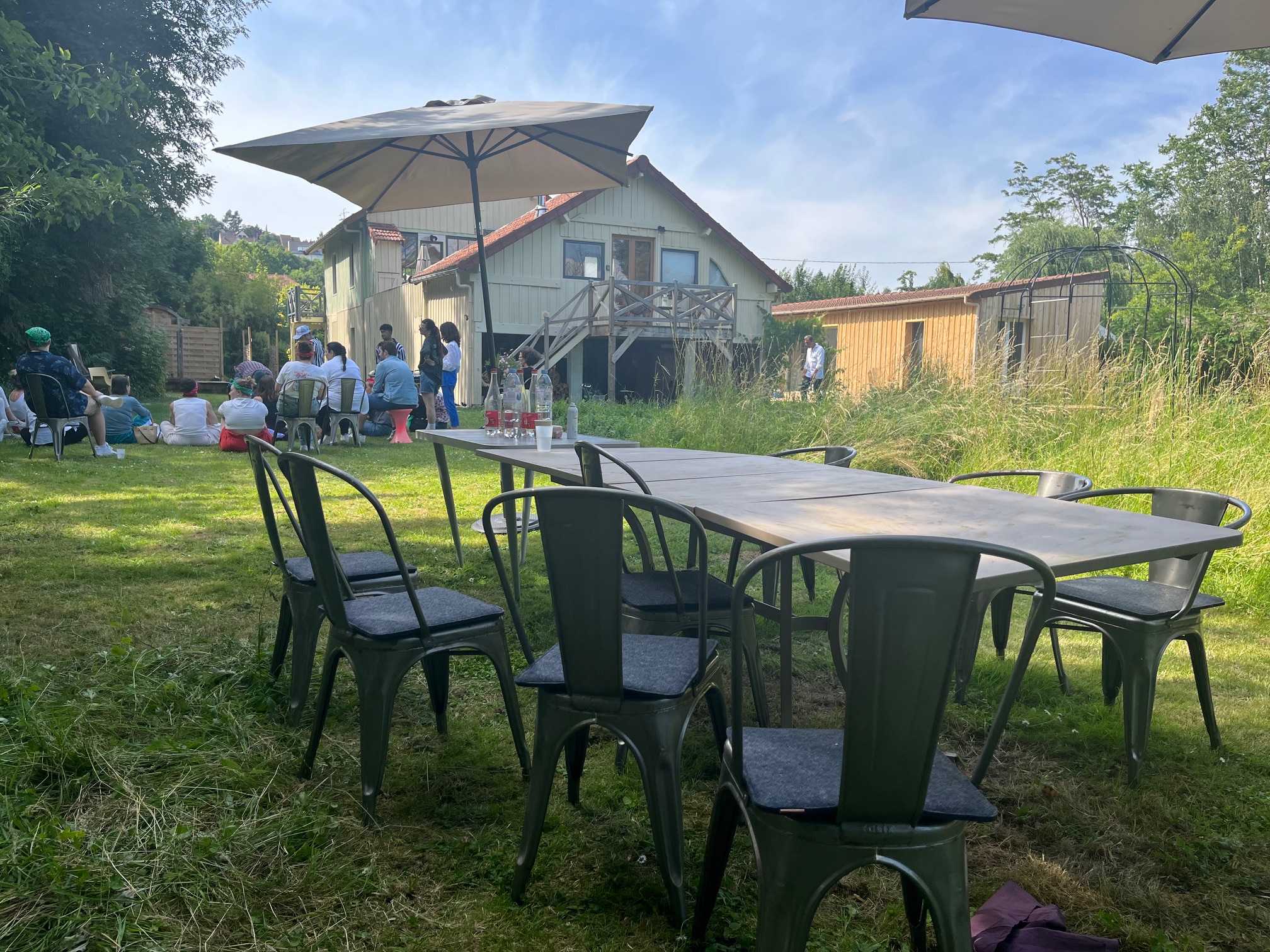 Nature préservée Île des Possibles bord Seine — bain de forêt shinrin-yoku